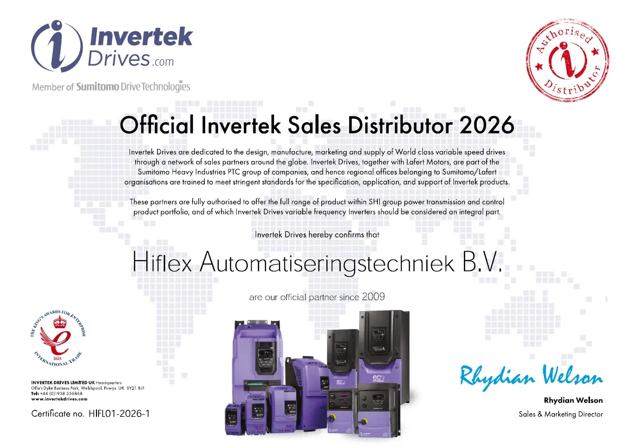 Official Invertek Sales Distributor 2026