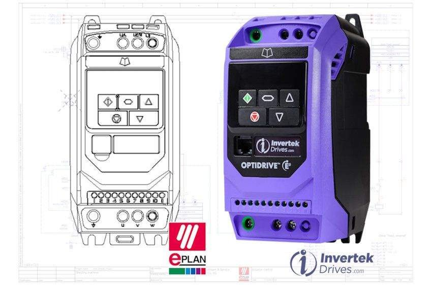 Invertek E3 en EPLAN