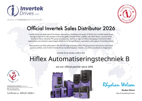 Official Invertek Sales Distributor 2026