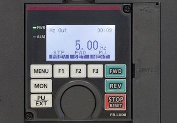 FR-A800 met LU08 display