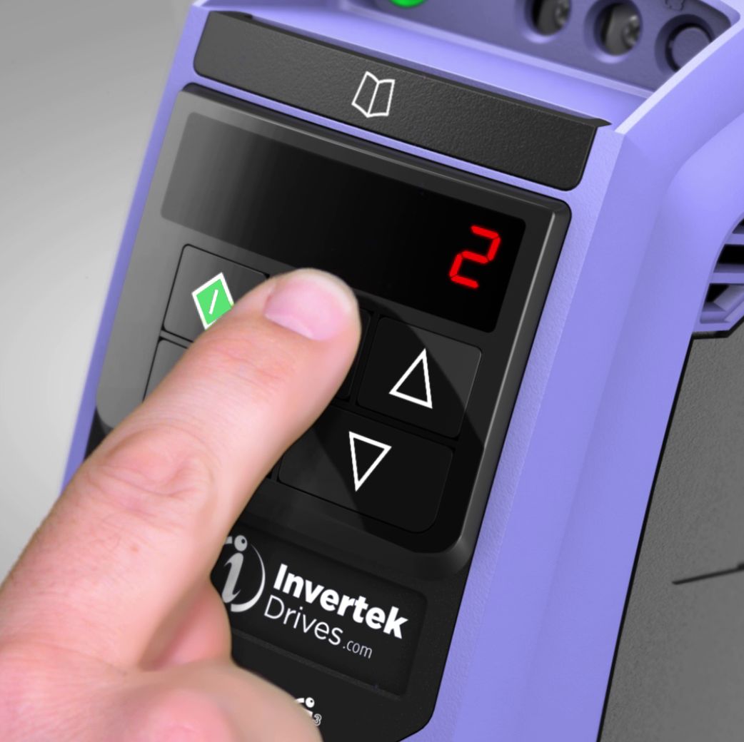 Optidrive E3 bediening