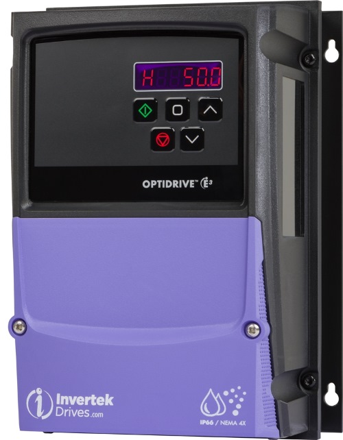 Optidrive E3 zonder schakelaar
