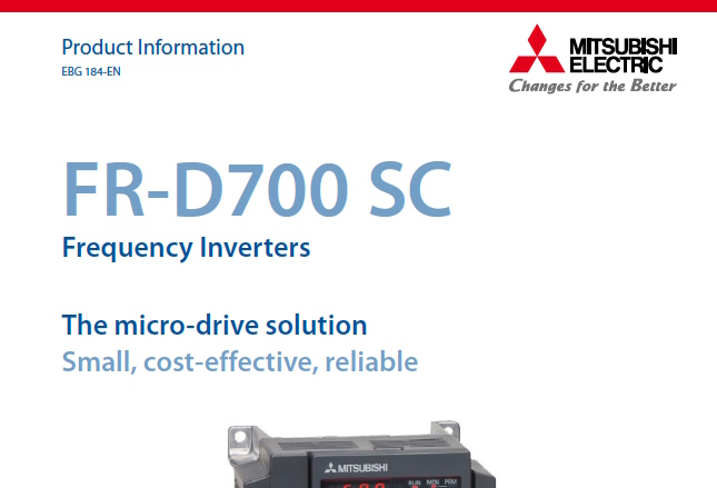 FR-D700 brochure