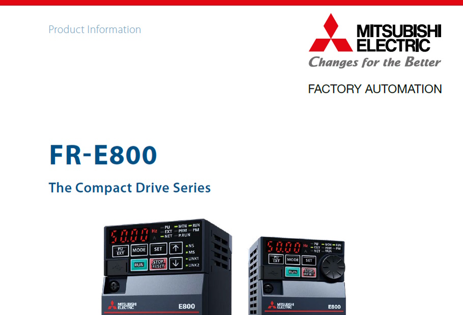 FR-E800 brochure