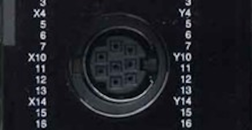 FX3UC DIN connector