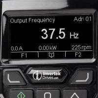 Optidrive P2 IP20 display