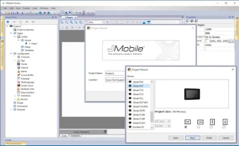 Exor_JMobile_scherm